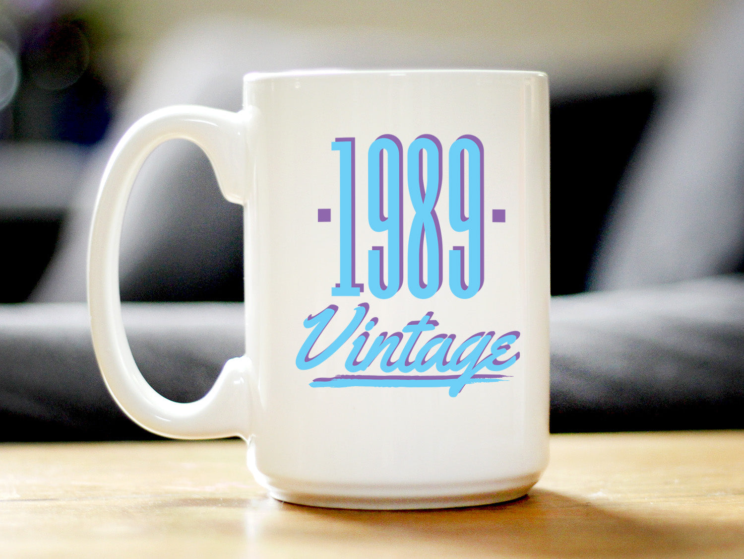 Vintage 1989 - Fun 36th Birthday Coffee Mug Gifts for Men & Women Turning 36 - Retro Coffee Cups