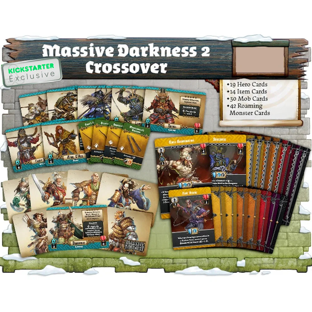 Zombicide: White Death Massive Darkness 2 Crossover - Kickstarter Exclusive