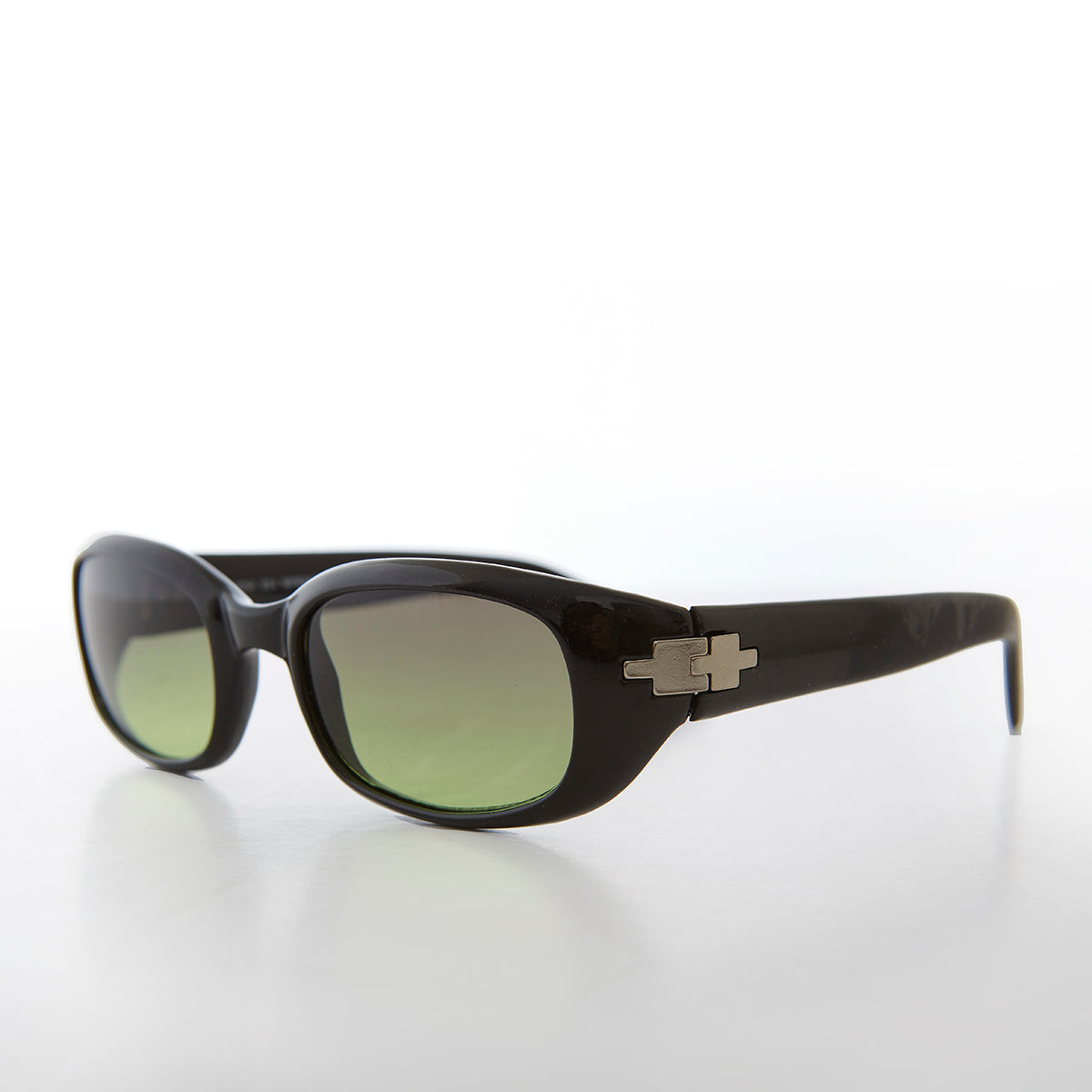 Unisex Rectangle Mod Vintage Sunglasses - Collins