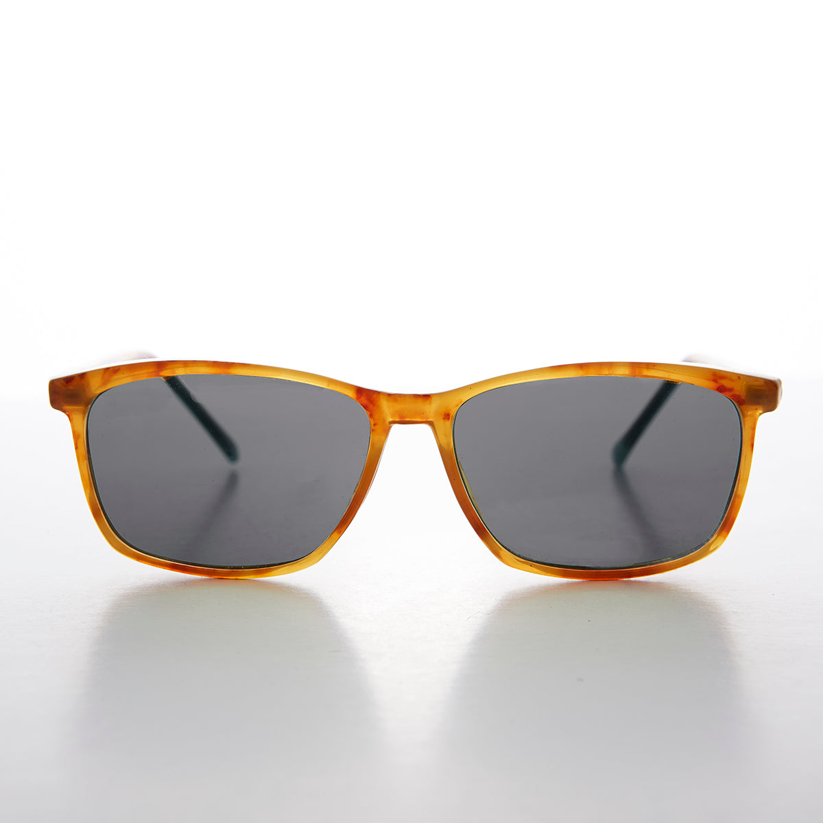 Hipster Classic Square Horn Rim Vintage Sunglass - Connor