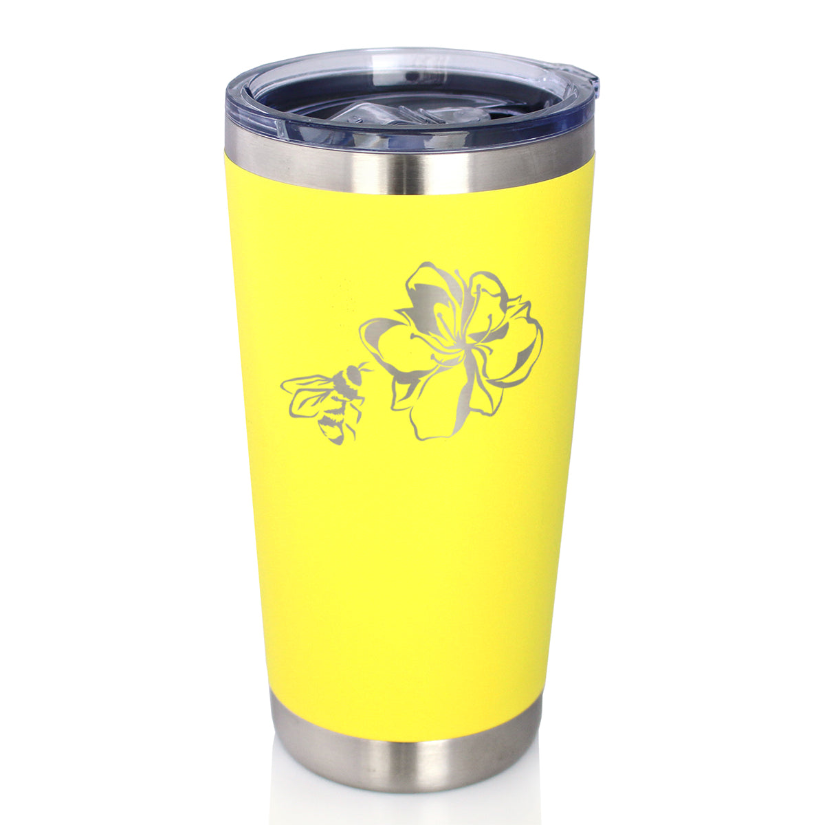 Bee Flower - Cute Gifts for Bumblebee & Nature Lovers - 20 oz Coffee Tumbler