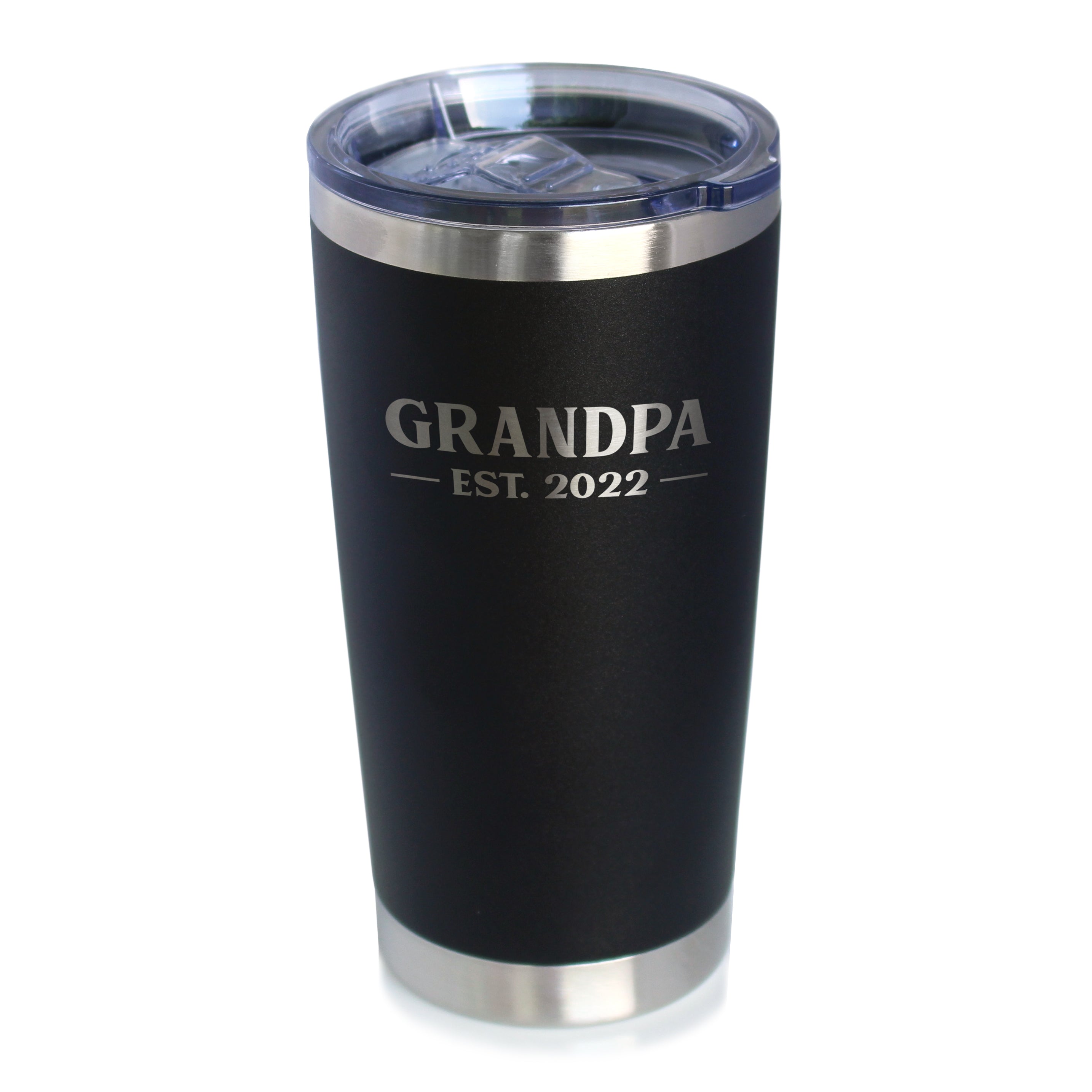 Grandpa est. 2022 - Bold - 20 oz Coffee Tumbler