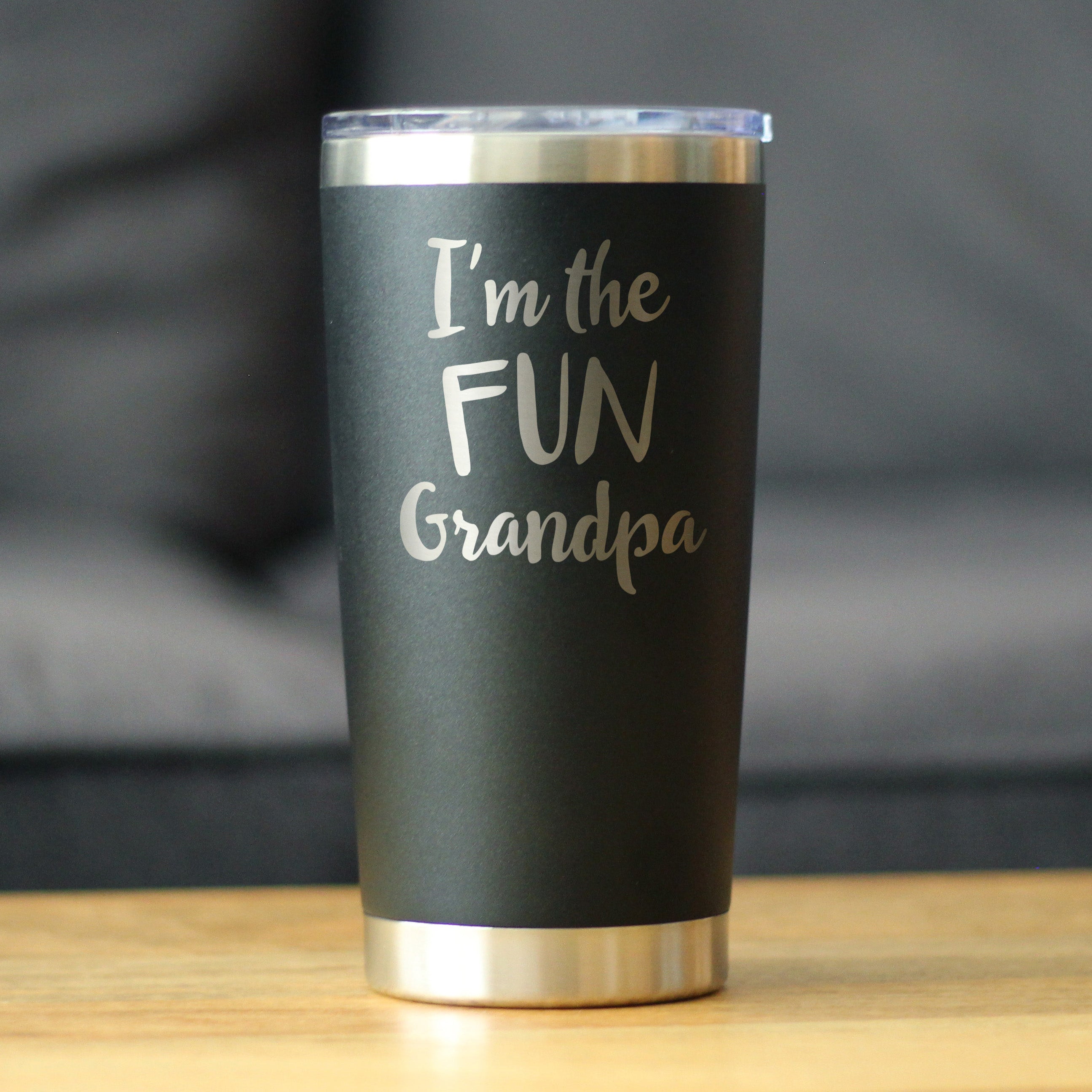 I'm the Fun Grandpa - 20 oz Coffee Tumbler