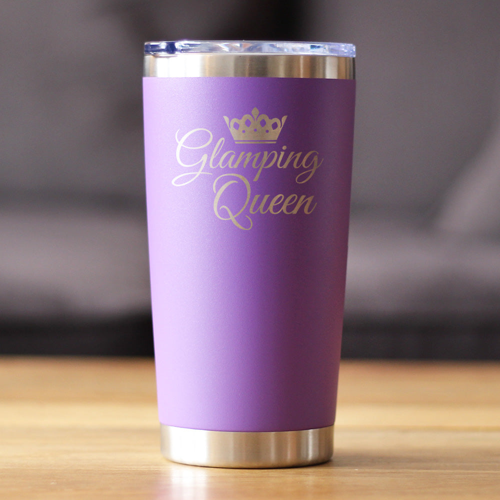 Glamping Queen - 20 oz Coffee Tumbler