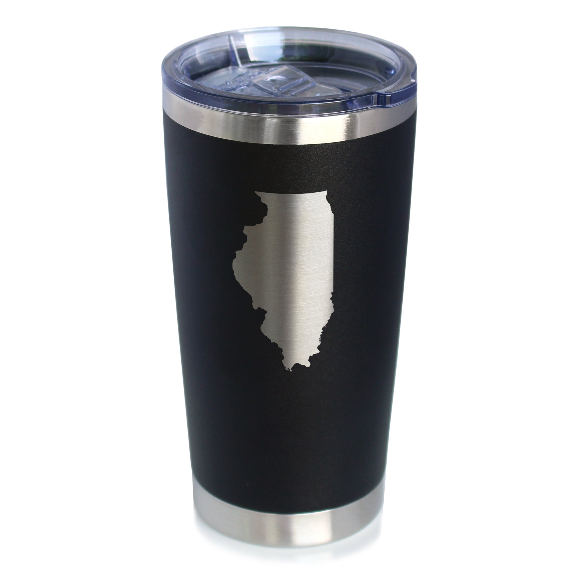 Illinois State Outline - 20 oz Coffee Tumbler