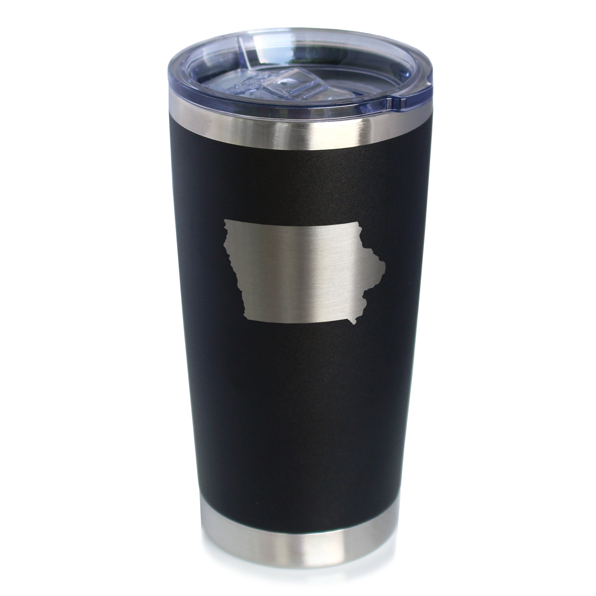 Iowa State Outline - 20 oz Coffee Tumbler