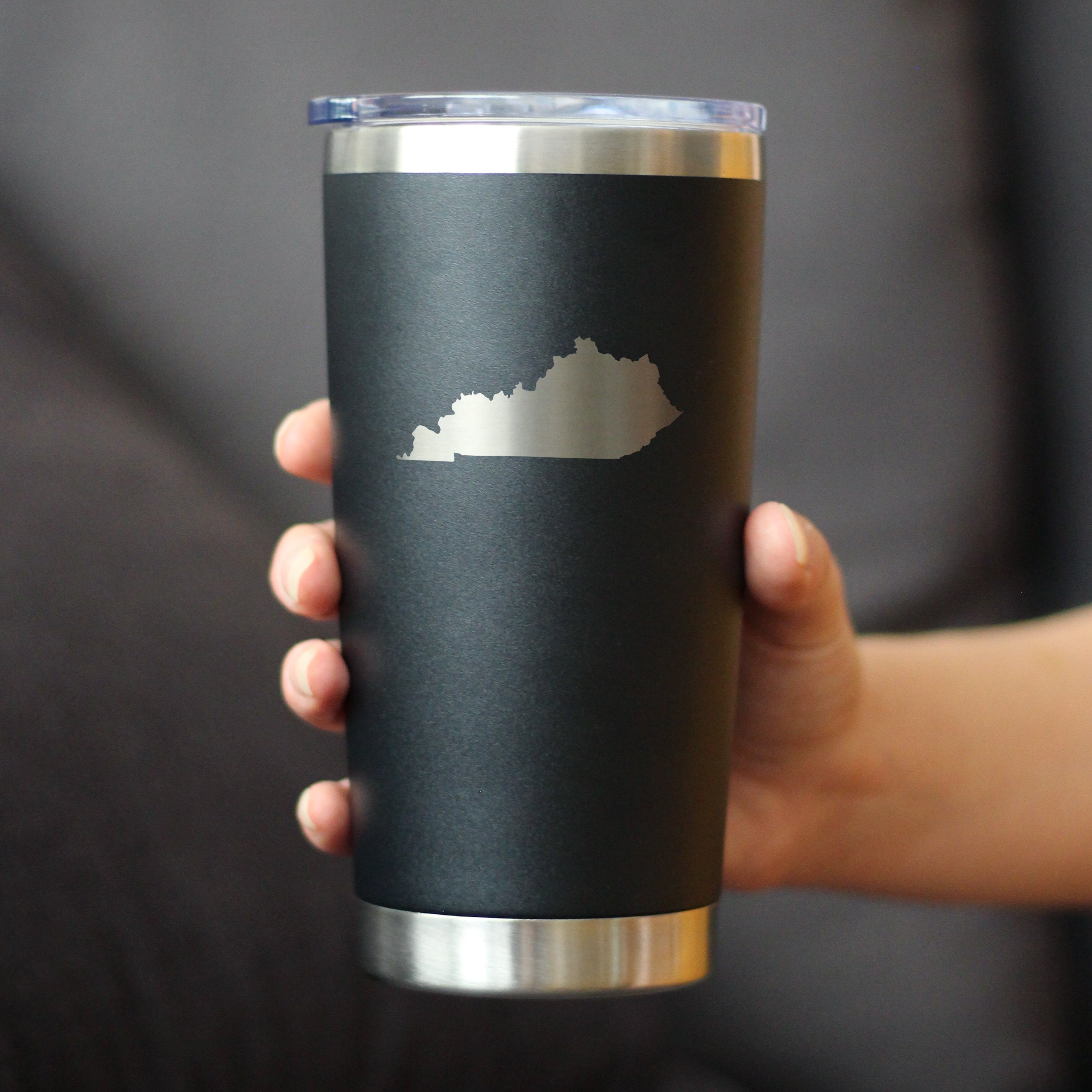 Kentucky State Outline - 20 oz Coffee Tumbler