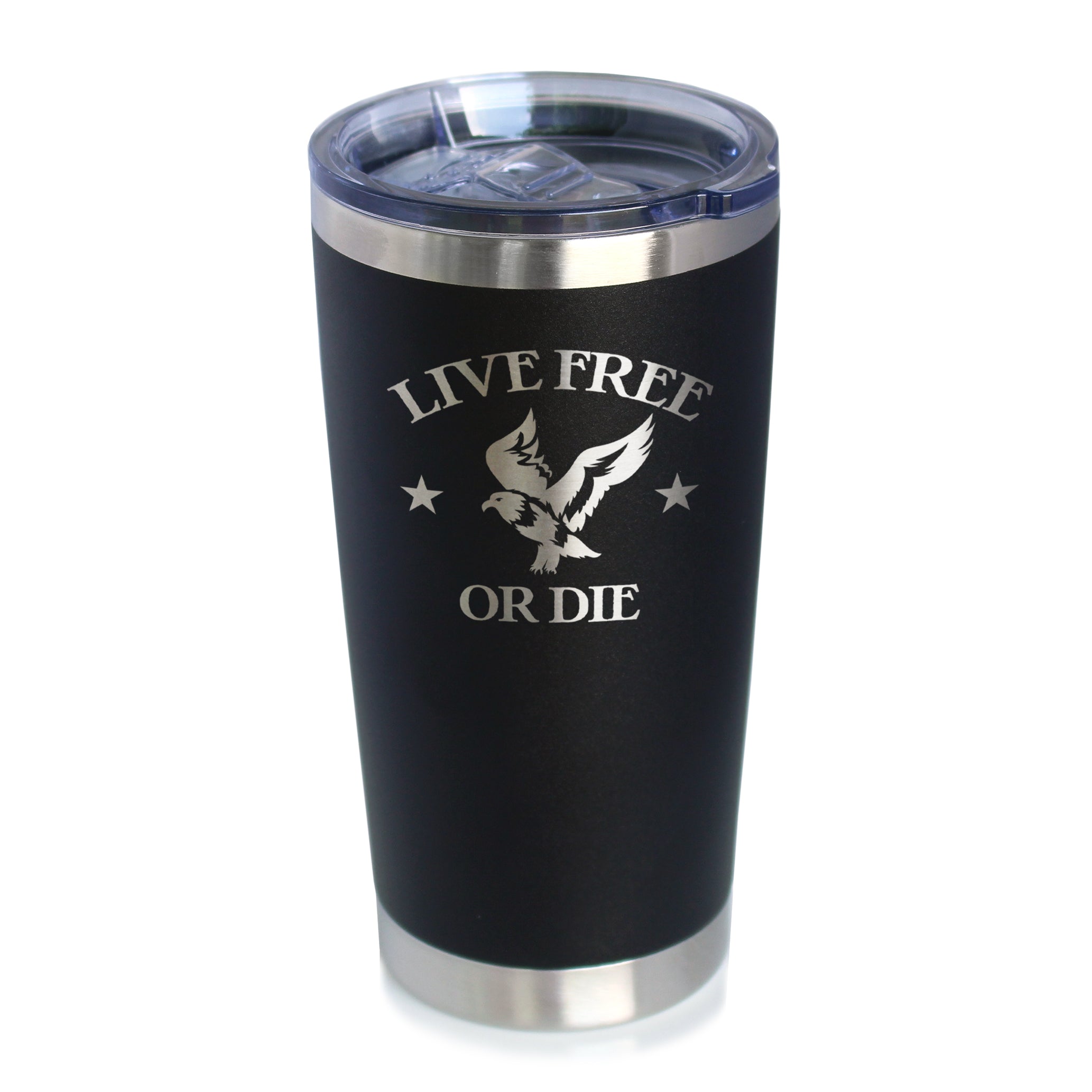 Live Free or Die - 20 oz Coffee Tumbler