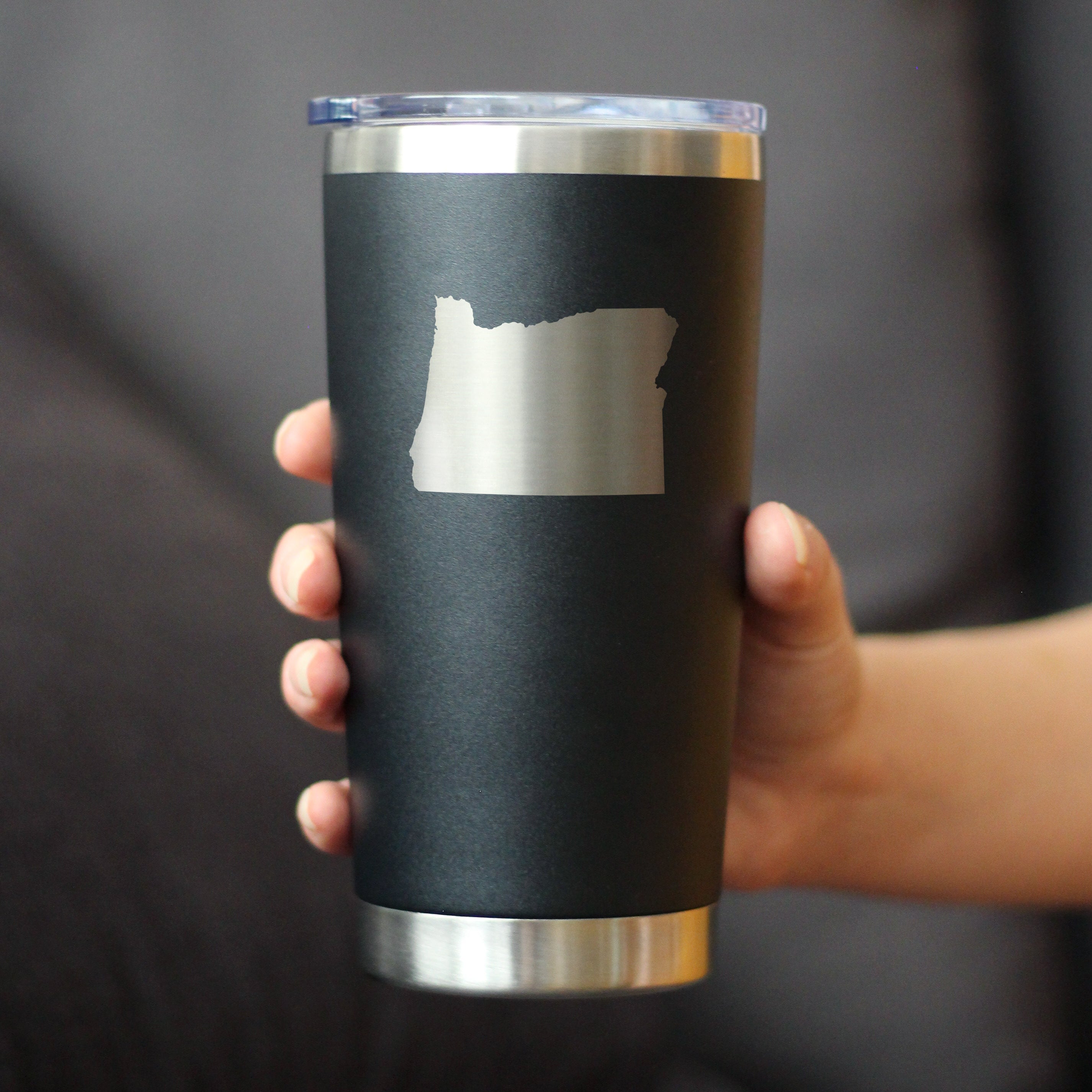 Oregon State Outline - 20 oz Coffee Tumbler