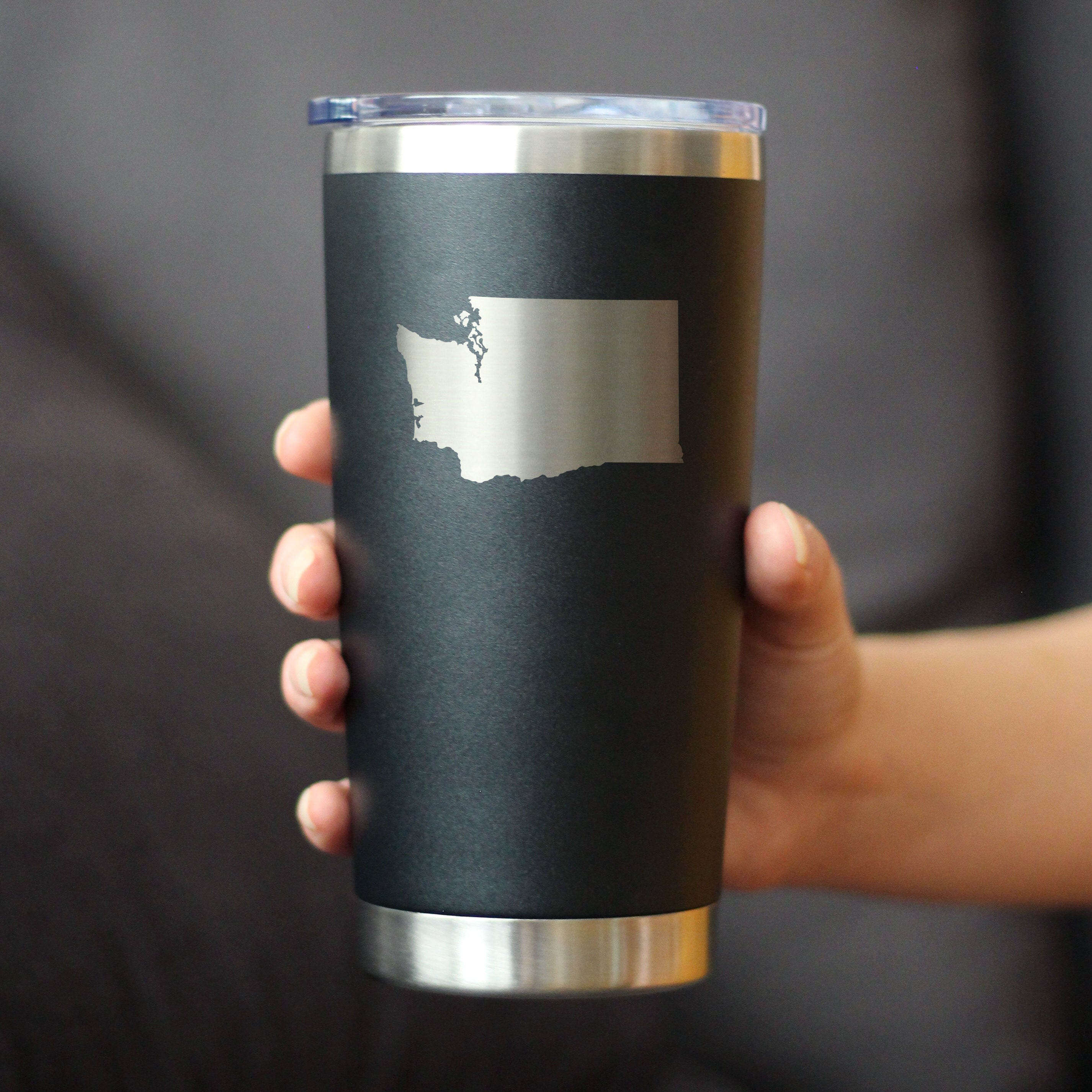 Washington State Outline - 20 oz Coffee Tumbler