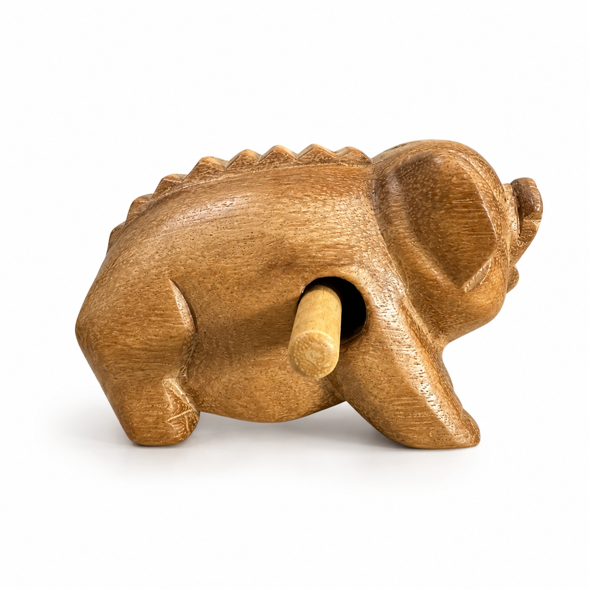 3" Wooden Musical Pig Percussion Instrument