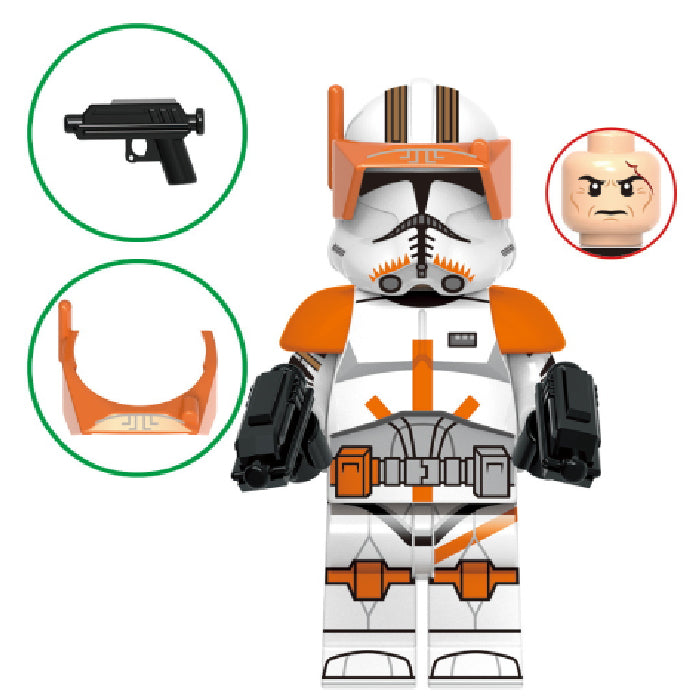 Commander Cody 212th Attack battalion Lego Minifigures