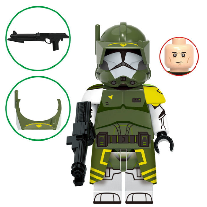 Commander Doom Clone trooper Lego Minifigures