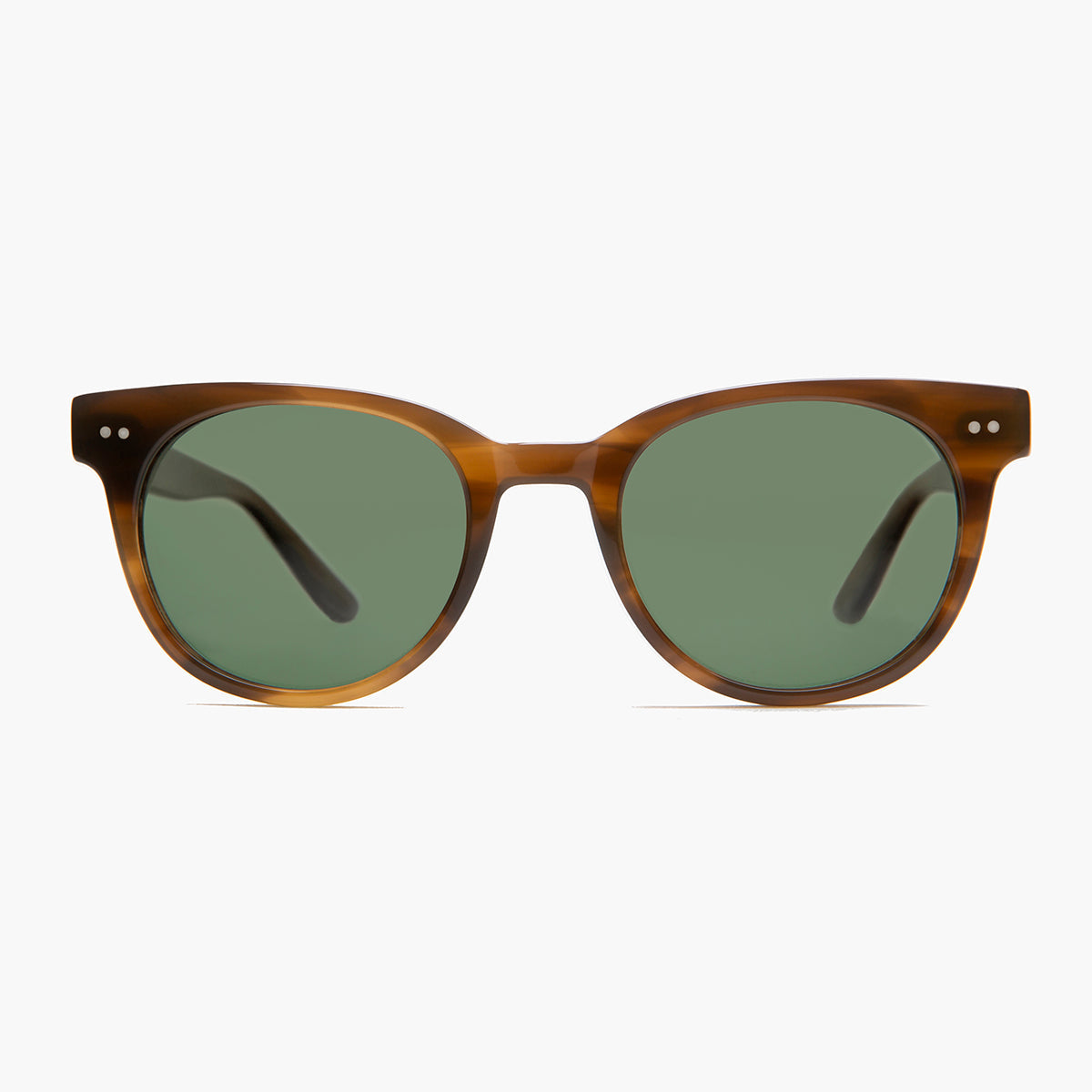 Round Hipster Sunglass with Polarized Lens - Darcy