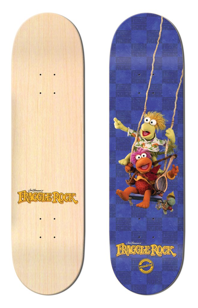 Madrid x Fraggle Rock Skateboard Deck Set (8 boards included