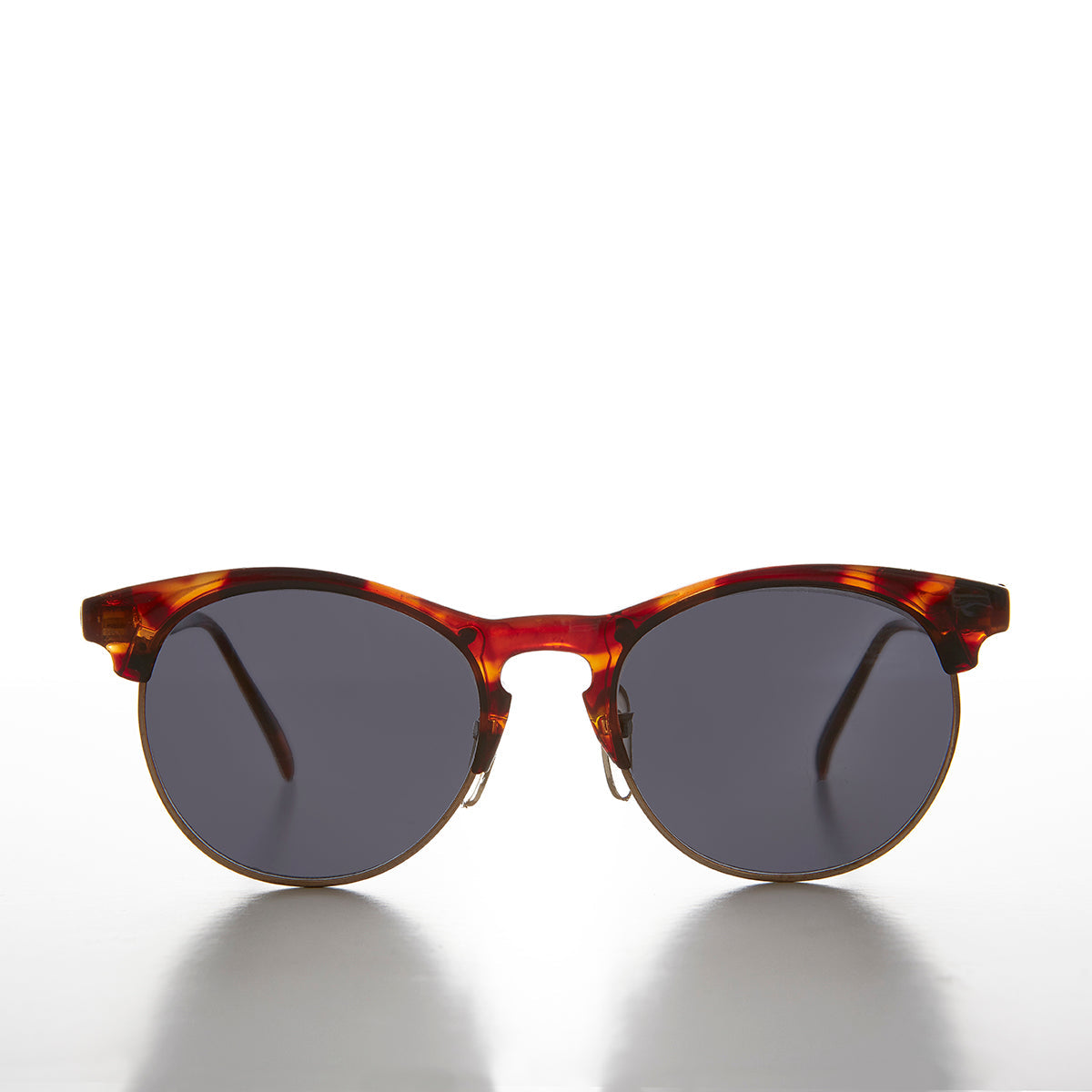 Horn Rim Hipster Style Malcom X Sunglass - Denny