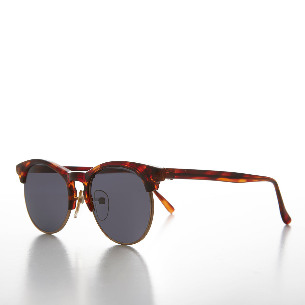 Horn Rim Hipster Style Malcom X Sunglass - Denny