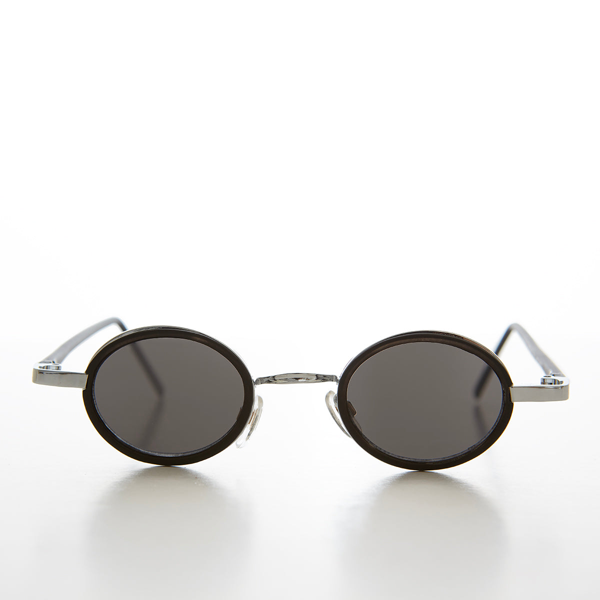 Tiny Oval Indie Futuristic Sunglasses - Weldon