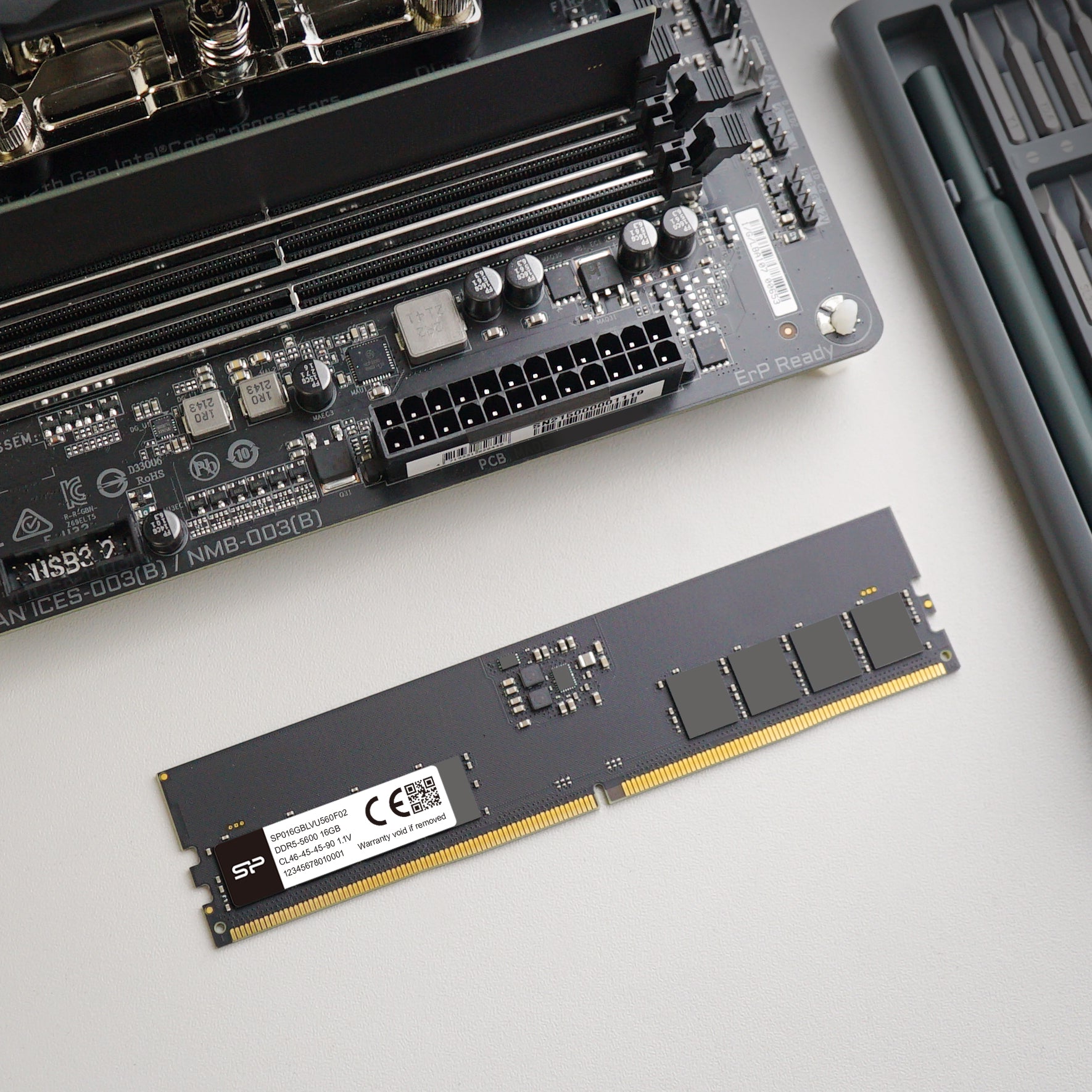 Silicon Power DDR5 5600MT/s (PC5-44800) 8GB 1.1V Desktop Unbuffered DIMM