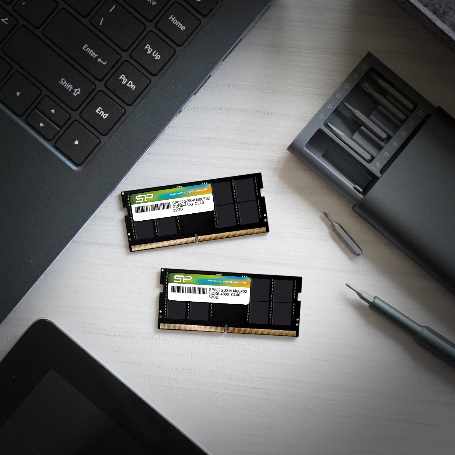 シリコンパワー DDR5-4800 32GB(16GBx2) SODIMM Silicon Power（シリコンパワー） DDR5-4800 SODIMM 16G 2枚組
