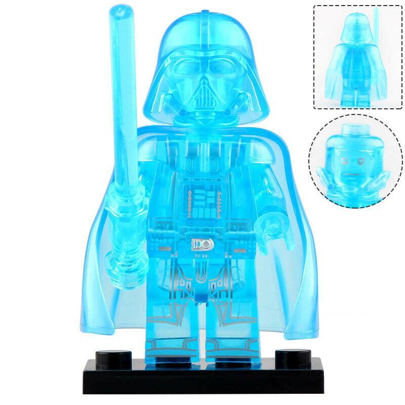 Darth Vader Transparent Blue Lego Star wars Minifigures