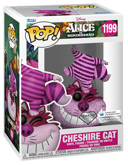 Disney100: Platinum Cheshire Cat Cosplay Pop! & Bag Bundle