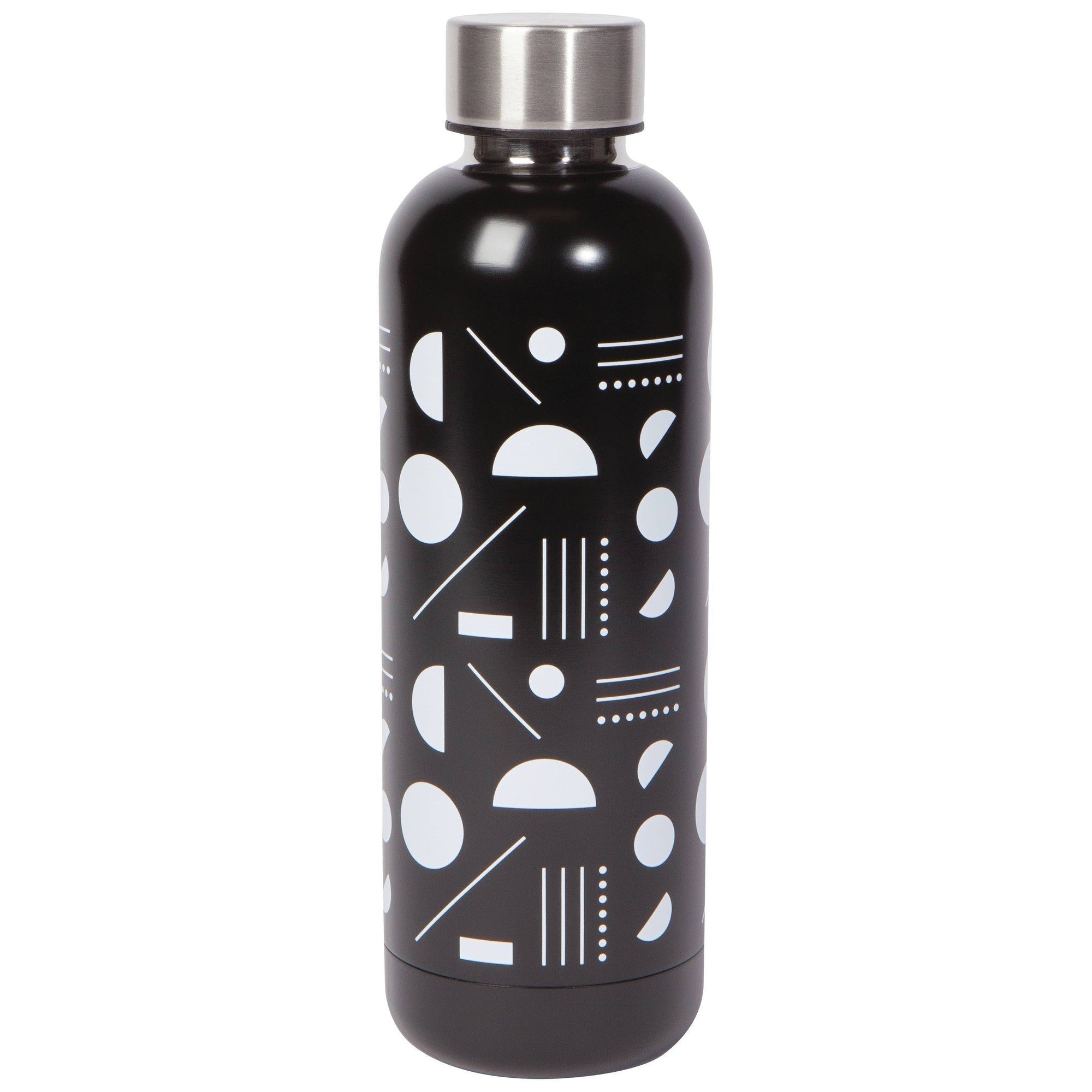 Domino Stainless Steel Water Bottle | Double Walled Reusable Drinkware | 17oz | Gift for Her