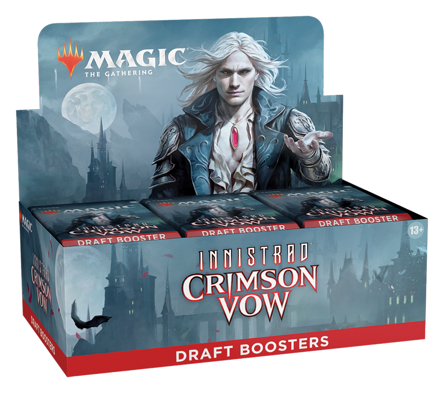 Magic: the Gathering - Crimson Vow Draft Booster Pack or Box