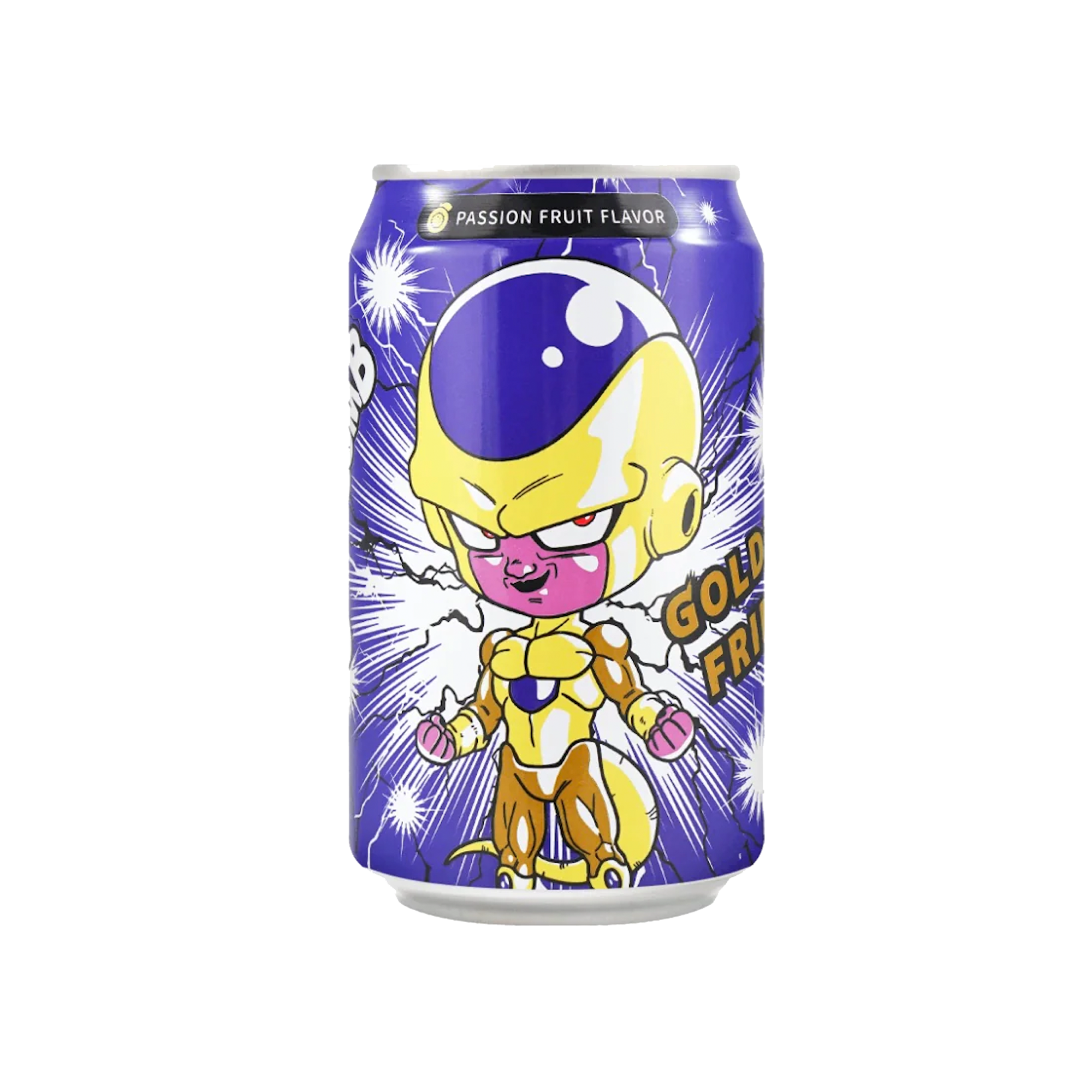 Dragon Ball Golden Frieza Ocean Bomb Soda Passion Fruit (Taiwan)