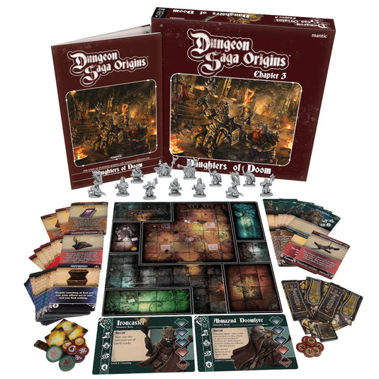 Dungeon Saga Origins: Glimmer Of Greed Expansion Board Game - New Goblin Adventure