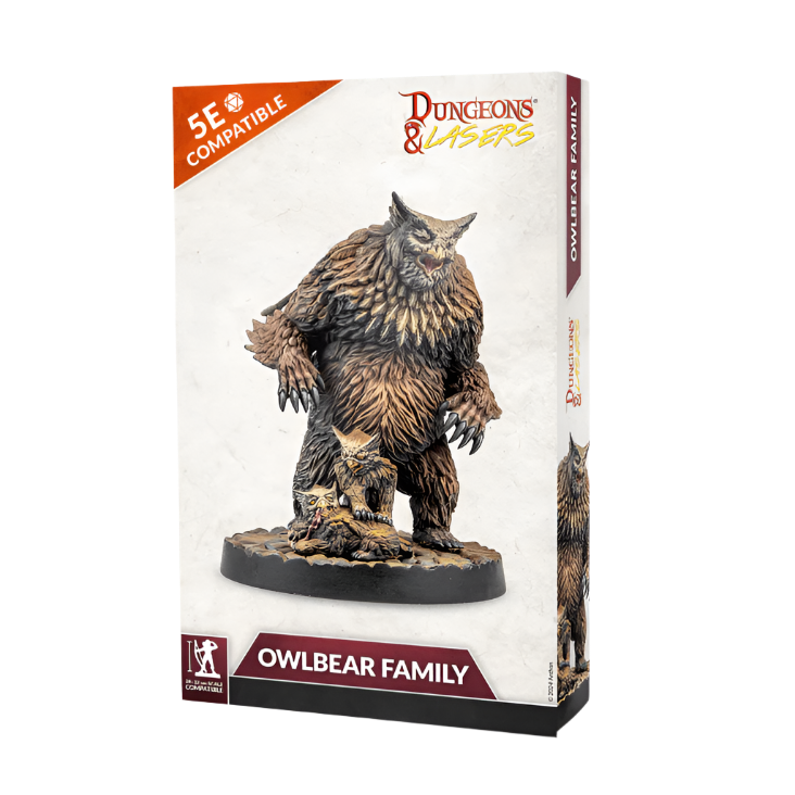 Dungeons & Lasers: Owlbear Family