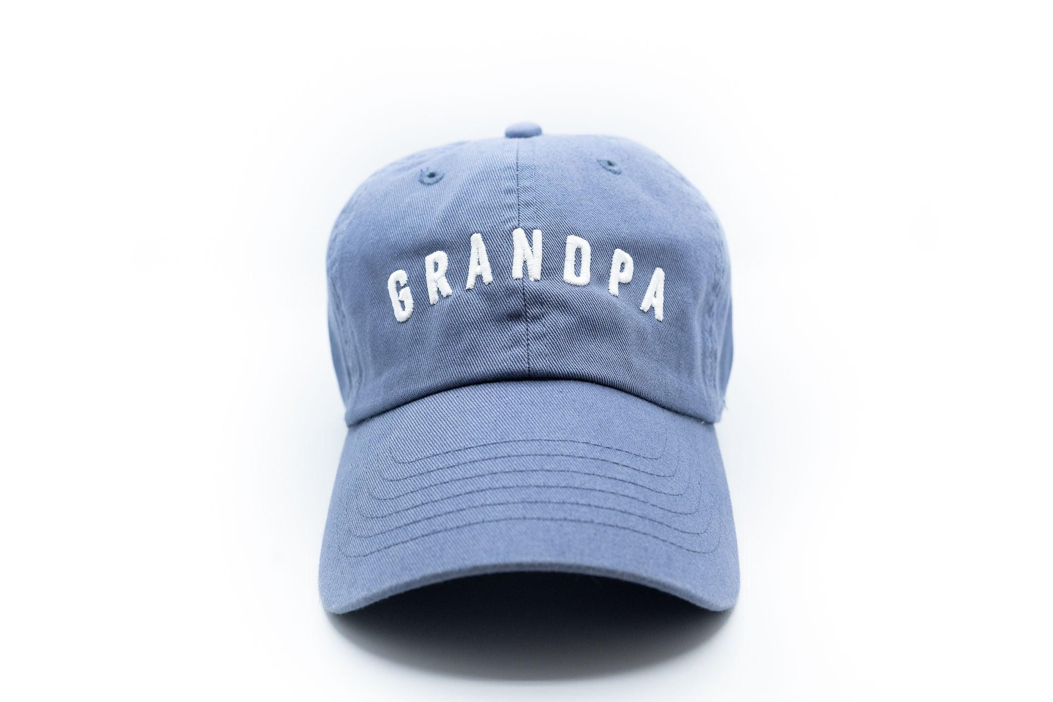 Dusty Blue Grandpa Hat