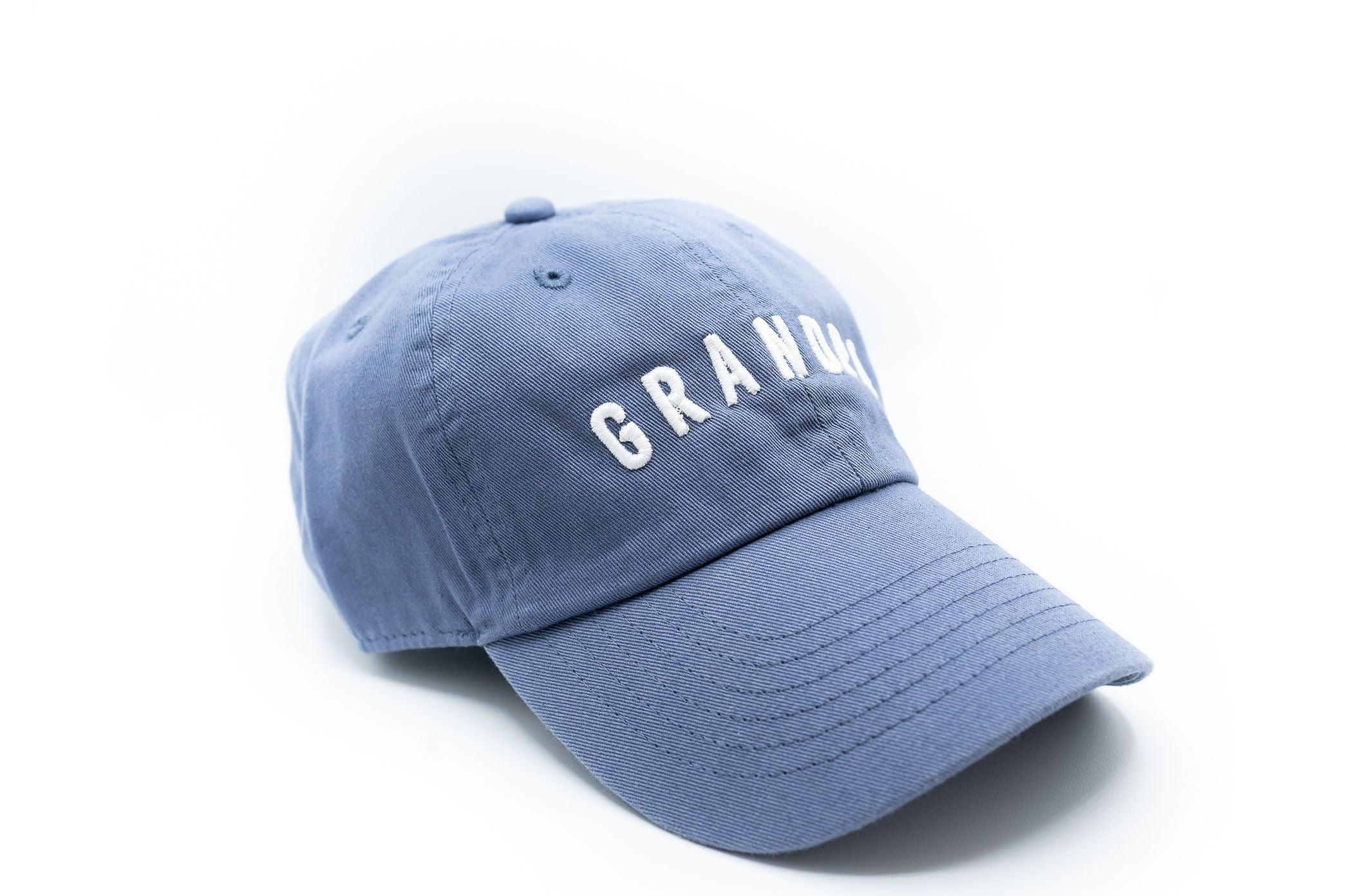 Dusty Blue Grandpa Hat