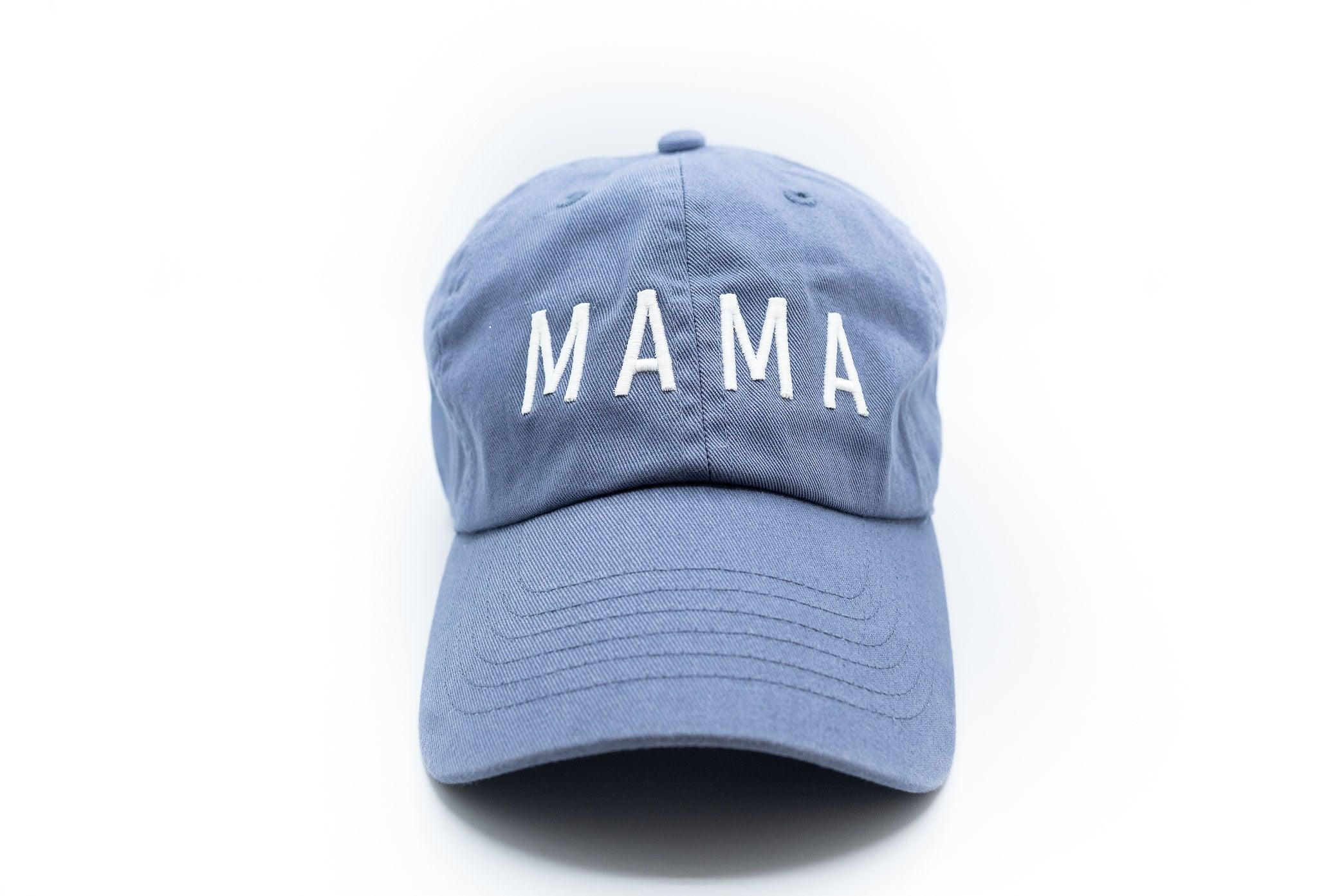 Dusty Blue Mama Hat