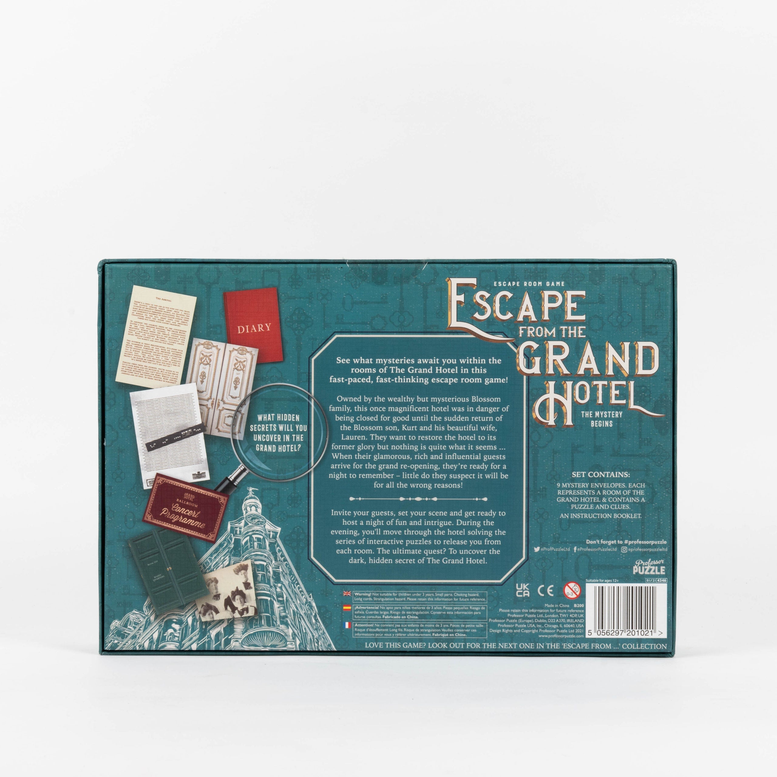 Escape Room Games: Escape from the Grand Hotel