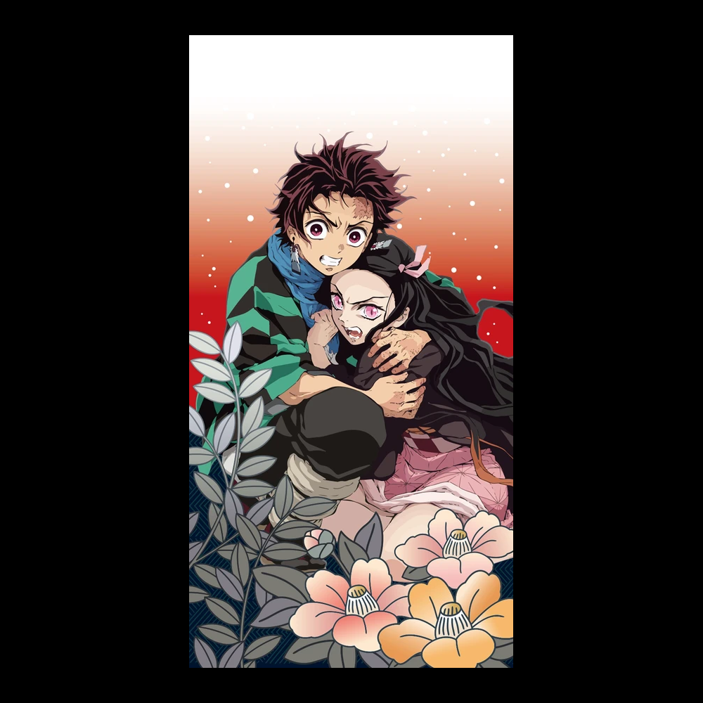 FuRyu: Demon Slayer: Kimetsu no Yaiba - Bath Towel 1 - Tanjiro & Nezuko