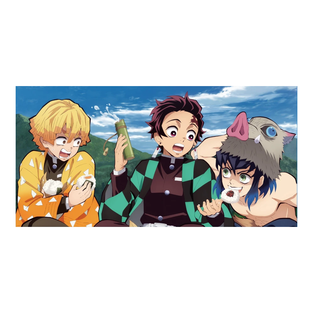 FuRyu: Demon Slayer: Kimetsu no Yaiba - Bath Towel 2 - Tanjiro & Zenitsu & Inosuke