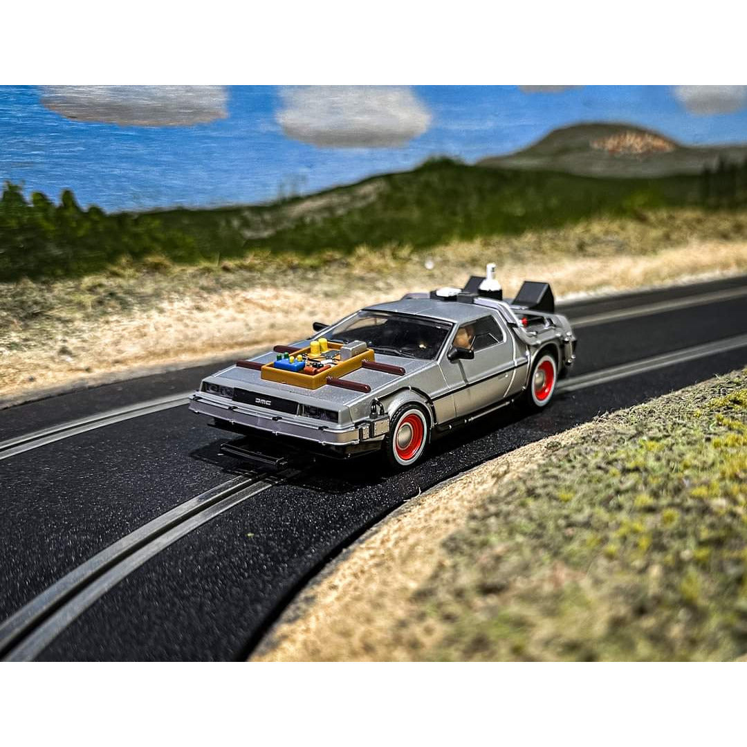 Scalextric Back to the Future Part III 1:32 scale DeLorean Slot Car