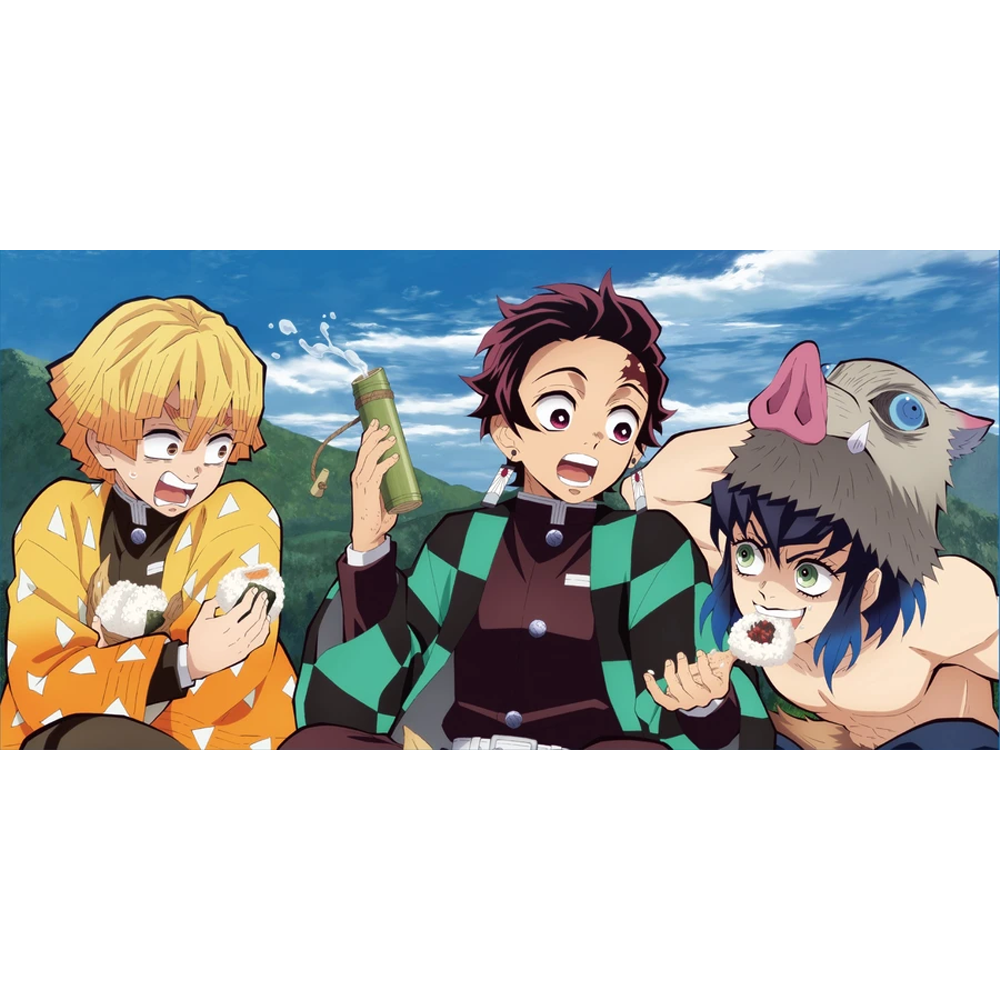 FuRyu: Demon Slayer: Kimetsu no Yaiba - Bath Towel 2 - Tanjiro & Zenitsu & Inosuke