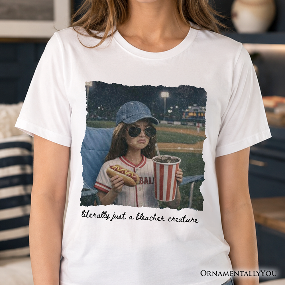 Funny Doll Face Basseball T-Shirt, Sports Fan Mom Tee