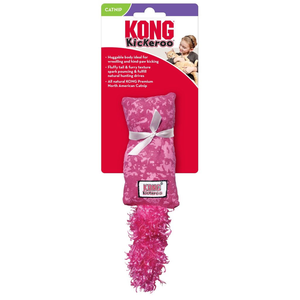 KONG Kickeroo Catnip Toy For Kittens (assorted colors)