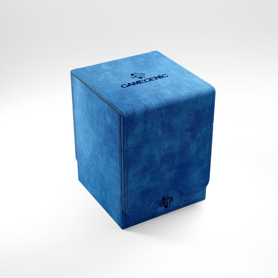 GameGenic Squire 100+ Card Convertible Deck Box: Blue