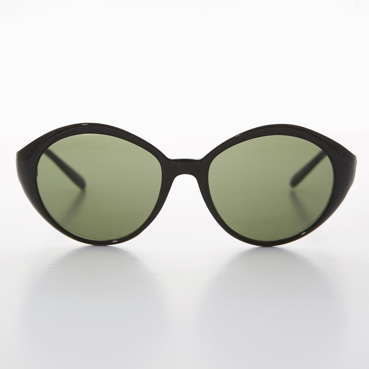 Round Women's Vintage Sunglass - Ginger