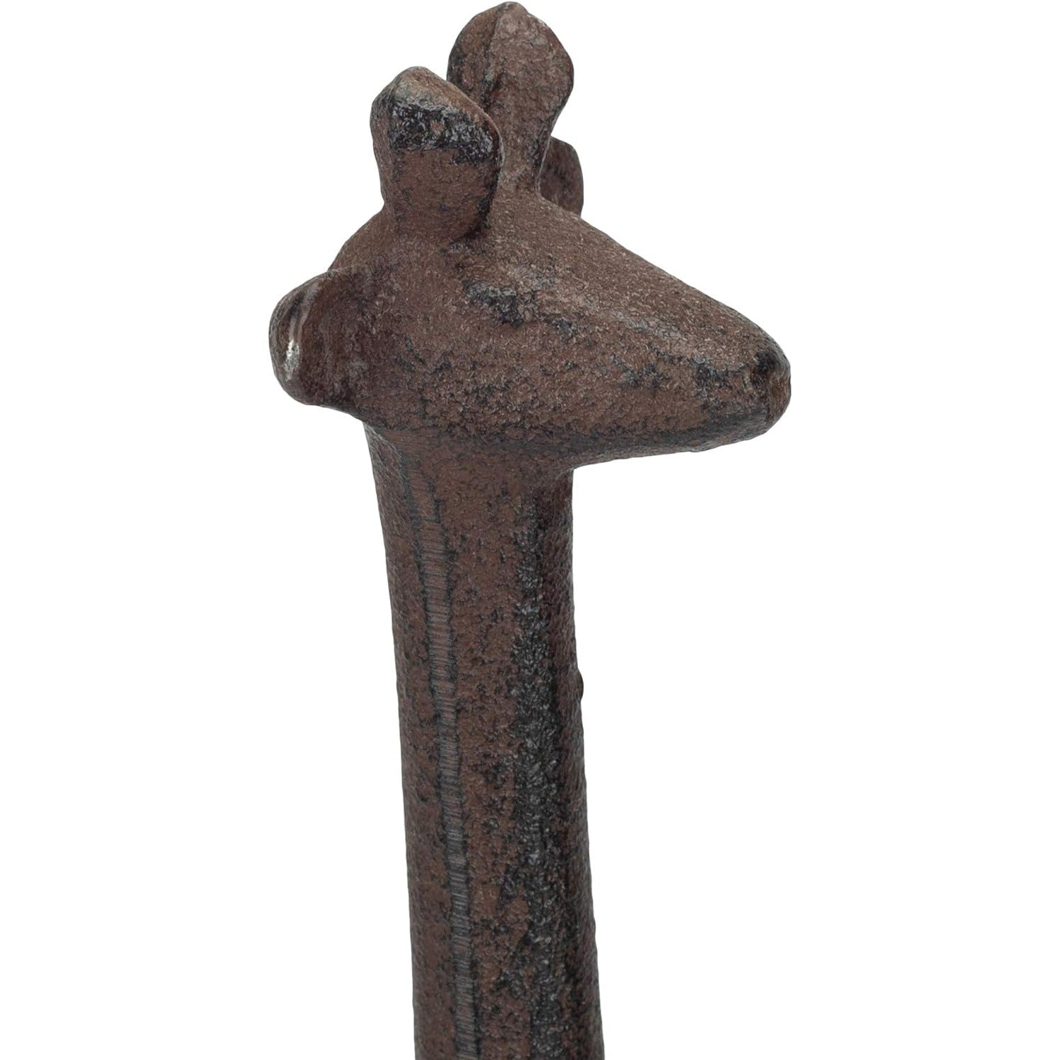 Giraffe Cast Iron Paper Towel Holder | 19" Tall | Real Cast Iron, Virtually Indestructible