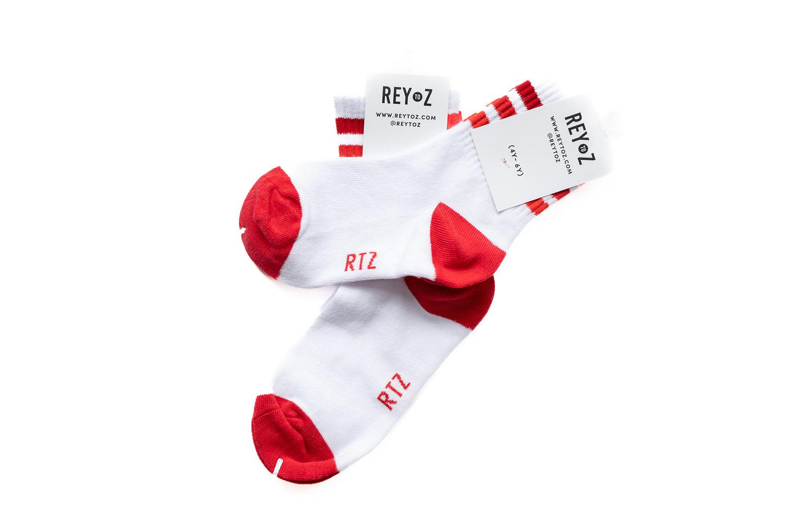 Red Stripe Socks