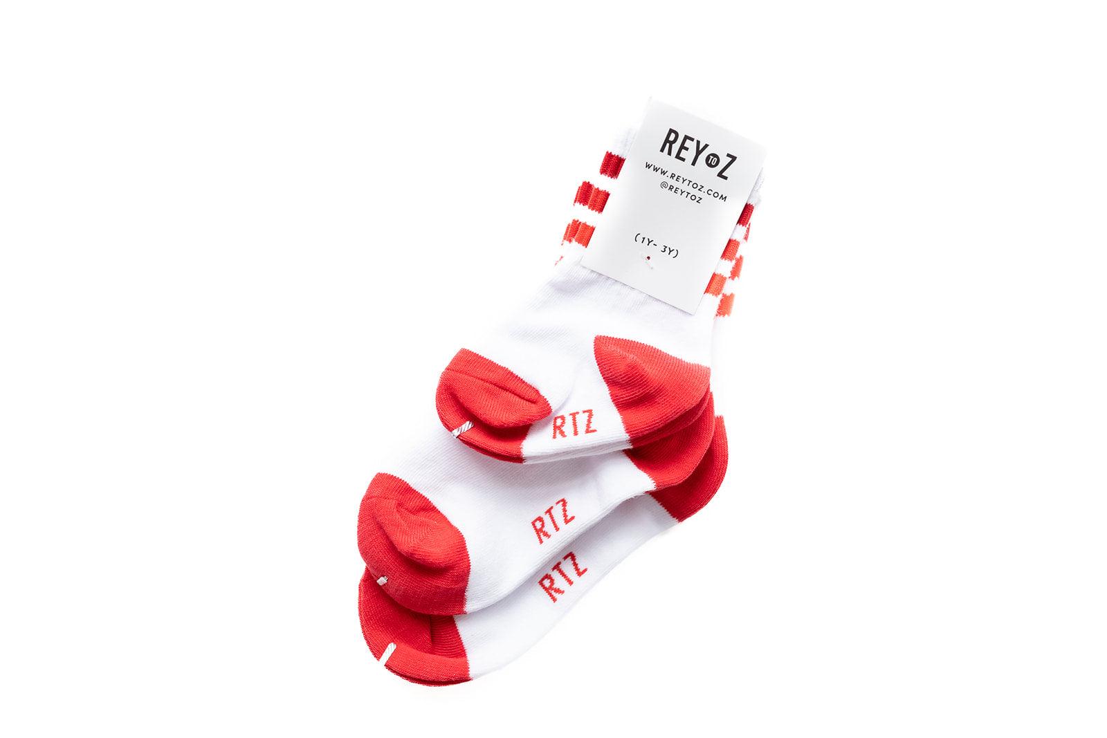 Red Stripe Socks