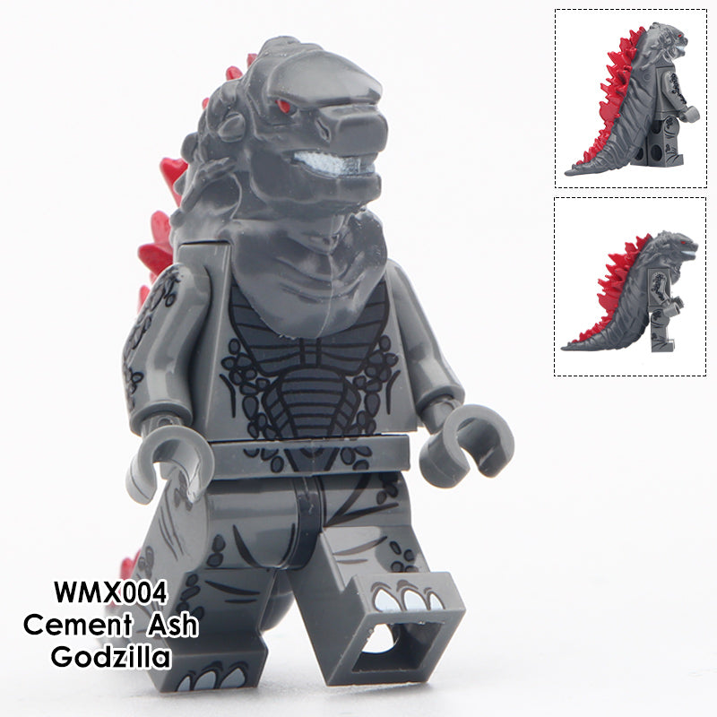 Godzilla - Gray Lego Minifigures