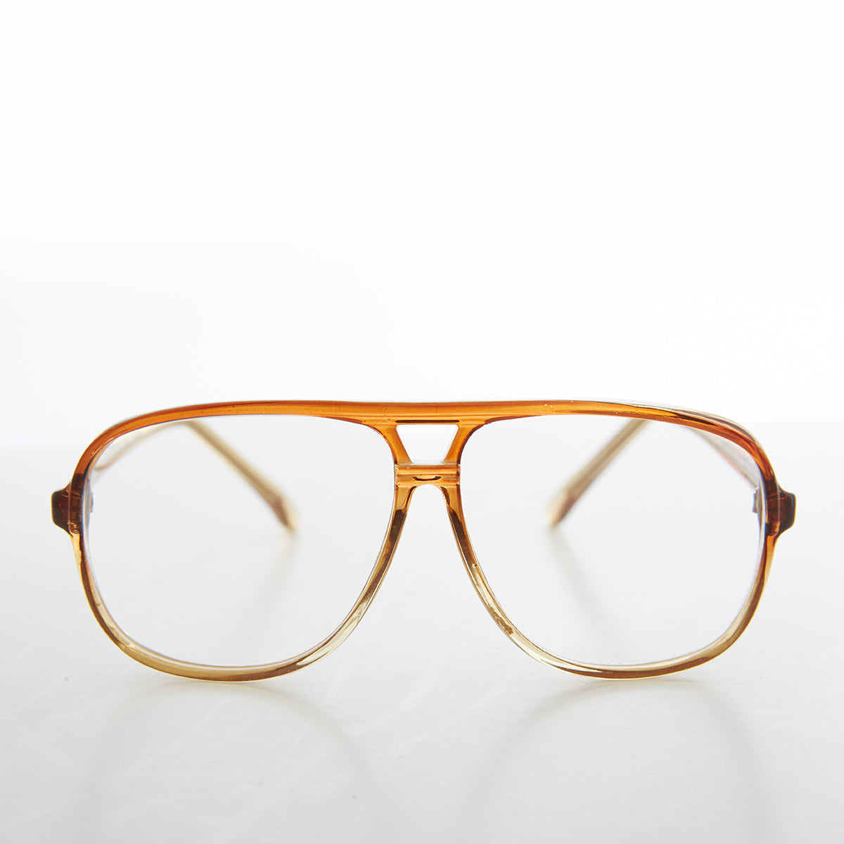 Square Retro Aviator Reading Glasses - Hux