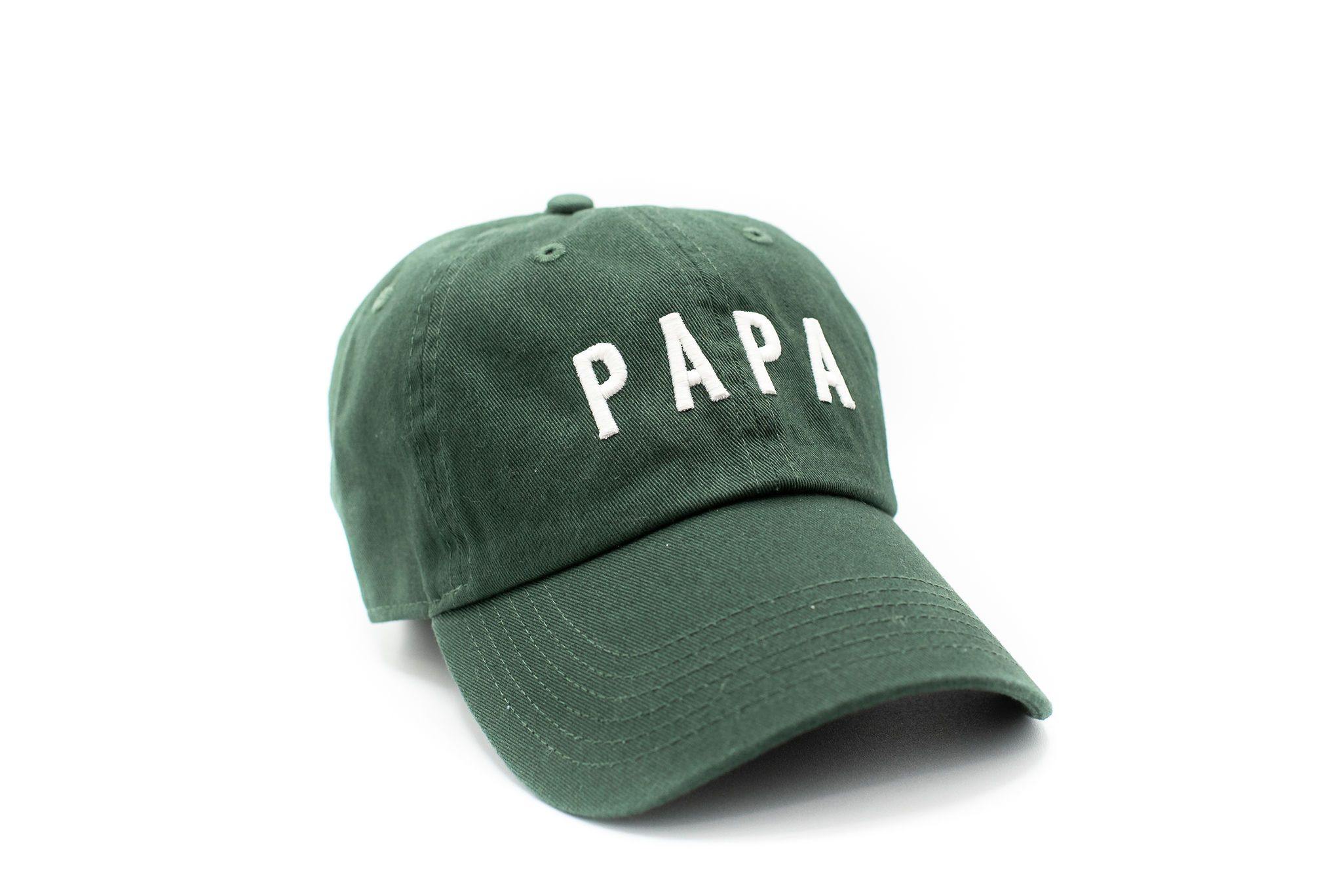 Hunter Green Papa Hat