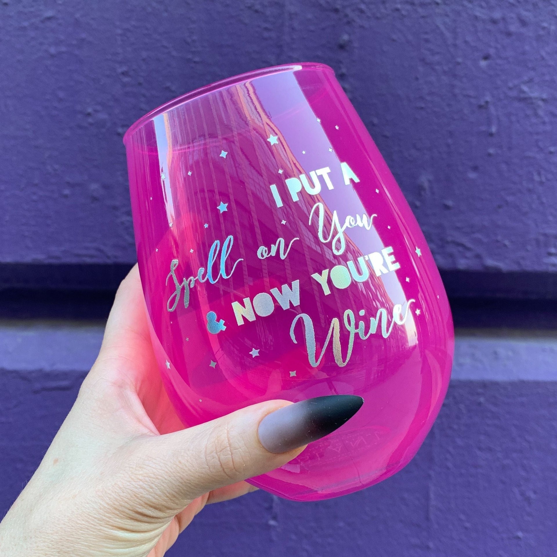 Slant Collections Jumbo Stemless Wine Glass